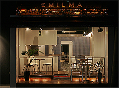 店舗の設計デザイン　｜　waiting cafe EMILMA